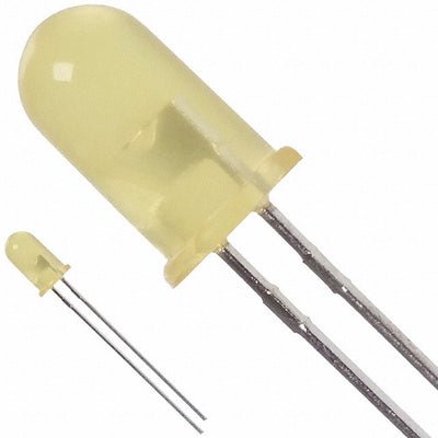 HLMP-4719 by Broadcom Limited - LED YELLOW DIFFUSED T-1 3/4 T/H