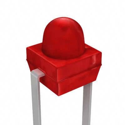 HLMP-6300-F001S by Broadcom Limited - LED RED DIFFUSED AXIAL T/H
