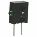 HLMP-6820-F0010 by Broadcom Limited - LED DOME 5V 565NM GN DIFF RA AXL