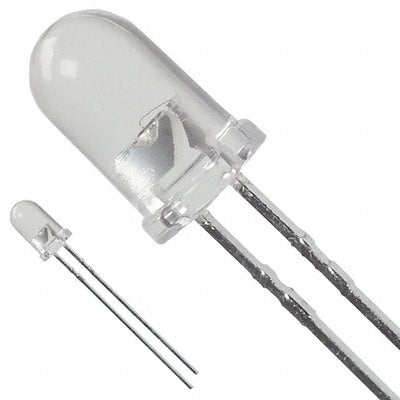 HLMP-C215 by Broadcom Limited - LED RED CLEAR T-1 3/4 T/H