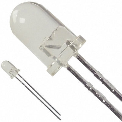 HLMP-C315 by Broadcom Limited - LED YELLOW CLEAR T-1 3/4 T/H