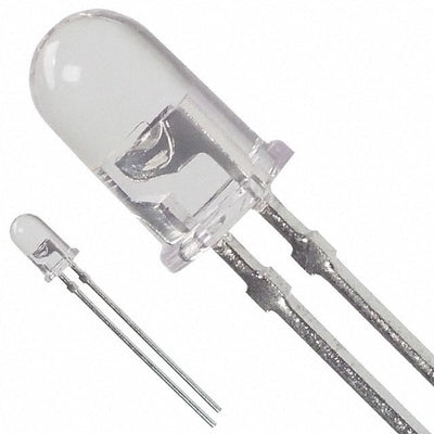 HLMP-D155 by Broadcom Limited - LED RED CLEAR T-1 3/4 T/H