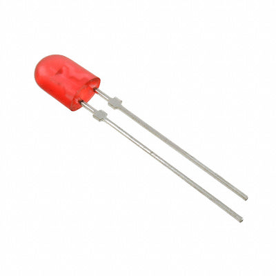 HLMP-HG65-VY0DD by Broadcom Limited - LED RED DIFFUSED 5MM OVAL T/H