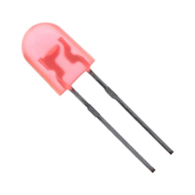 HLMP-HG74-XY0DD by Broadcom Limited - LED RED DIFFUSED 5MM OVAL T/H