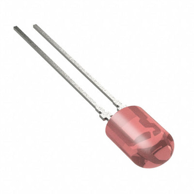 HLMP-HG75-XY0DD by Broadcom Limited - LED RED DIFFUSED 5MM OVAL T/H