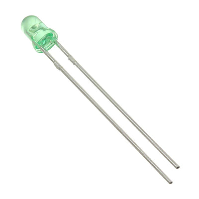 HLMP-Y502-F0000 by Broadcom Limited - LED GREEN CLEAR T-1 T/H