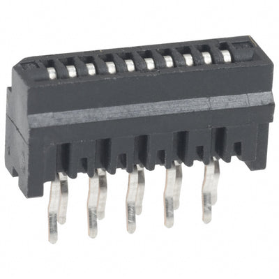 HLW10S-2C7LF by Amphenol ICC (FCI) - CONNECTOR FFC FPC VERT 10POS 1MM PCB