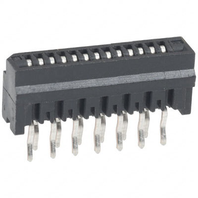 HLW13S-2C7LF by Amphenol ICC (FCI) - CONNECTOR FFC FPC VERT 13POS 1MM PCB