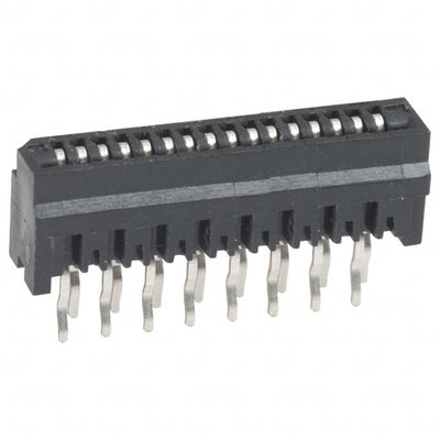 HLW16S-2C7LF by Amphenol ICC (FCI) - CONNECTOR FFC FPC VERT 16POS 1MM PCB