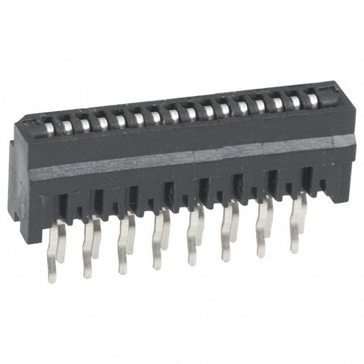 HLW16S-2C7LF by Amphenol ICC (FCI) - CONNECTOR FFC FPC VERT 16POS 1MM PCB