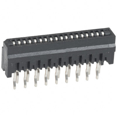 HLW18S-2C7LF by Amphenol ICC (FCI) - CONNECTOR FFC FPC VERT 18POS 1MM PCB