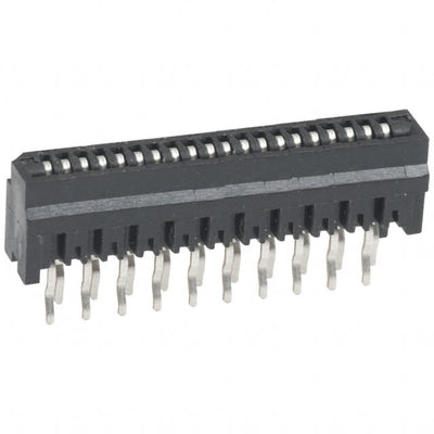HLW20S-2C7LF by Amphenol ICC (FCI) - CONNECTOR FFC FPC VERT 20POS 1MM PCB