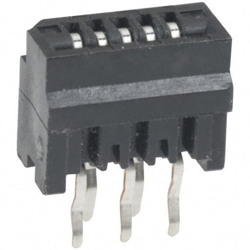 HLW5S-2C7LF by Amphenol ICC (FCI) - CONNECTOR FFC FPC VERT 5POS 1MM PCB