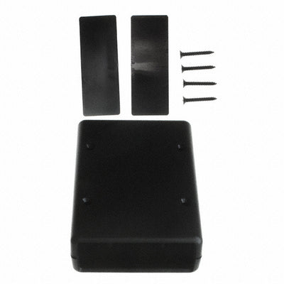 HP-3651-B by Bud Industries - BOX ABS BLACK 3.631""L X 2.607""W