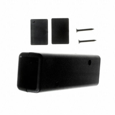 HP-3653-B by Bud Industries - BOX ABS BLACK 4.488""L X 1.406""W