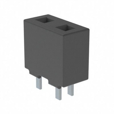 HPF-02-01-T-S by Samtec Inc. - CONNECTOR RECPT 2POS 0.2 TIN PCB
