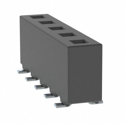 HPF-05-02-T-S by Samtec Inc. - CONNECTOR RECPT 5POS 0.2 TIN SMD