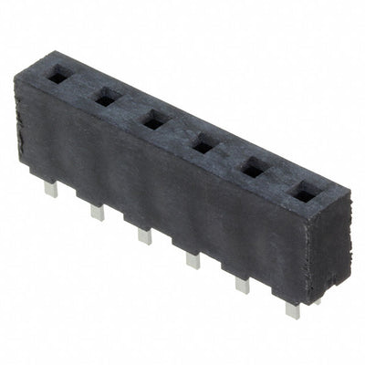 HPF-06-01-T-S by Samtec Inc. - CONNECTOR RECPT 6POS 0.2 TIN PCB