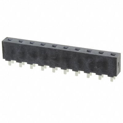 HPF-10-01-T-S by Samtec Inc. - CONNECTOR RECPT 10POS 0.2 TIN PCB