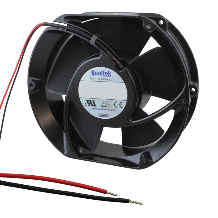 FDD1-17251DBLW32-56 by Qualtek - FAN AXIAL 172X51MM 24VDC WIRE