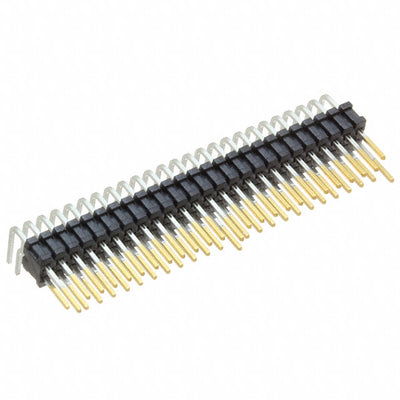 HPT-125-01-L-D-RA by Samtec Inc. - CONNECTOR HEADER R/A 50POS 1.27MM