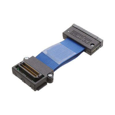 HQCD-030-02.00-SEU-TBR-1 by Samtec Inc. - CABLE ASSEM 0.50MM COAX