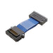 HQCD-030-02.00-SEU-TBR-1 by Samtec Inc. - CABLE ASSEM 0.50MM COAX