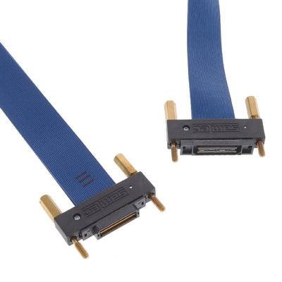 HQCD-030-40.00-TEU-SEU-1-B by Samtec Inc. - CABLE ASSM M-F 60POS 40"" HDR