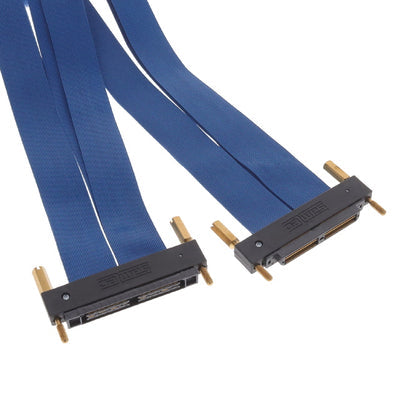 HQCD-060-40.00-TEU-SEU-1-B by Samtec Inc. - CABLE ASSM M-F 120POS 40"" HDR