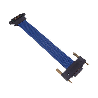 HQDP-020-06.00-TTL-TEU-5-B by Samtec Inc. - CABLE ASSM M-M 20PAIR 6"" HDR