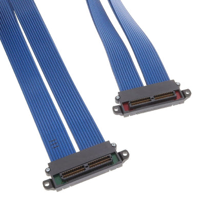 HQDP-040-40.00-TTL-TTL-5-B by Samtec Inc. - CABLE ASSM M-M 40PAIR 40"" HDR