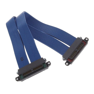 HQDP-040-12.00-TTL-TBR-5-B by Samtec Inc. - CABLE ASSM M-M 40PAIR 12"" HDR