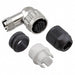 HR08D-12WLPB-10SC by Hirose Electric Co Ltd - CONNECTOR PLG HSG FMAL 10PS INLINE RA