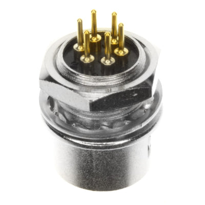 HR10-7R-6SA(73) by Hirose Electric Co Ltd - CONNECTOR RECPT FMALE 6POS GOLD SOLDER
