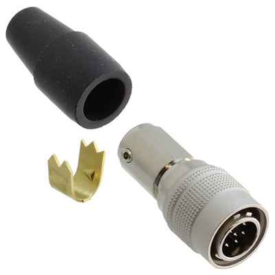 HR10A-10P-10P(73) by Hirose Electric Co Ltd - CONNECTOR PLUG MALE 10P SOLDER CUP