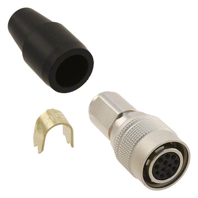 HR10A-10P-12S(73) by Hirose Electric Co Ltd - CONNECTOR PLUG FMALE 12P SOLDER CUP