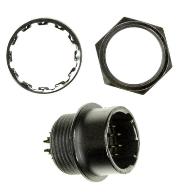 HR10A-10R-10P(74) by Hirose Electric Co Ltd - CONNECTOR RECPT MALE 10P GOLD SLDR CUP