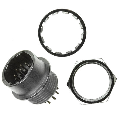 HR10A-10R-12PB(72) by Hirose Electric Co Ltd - CONNECTOR RECPT MALE 12POS GOLD SOLDER