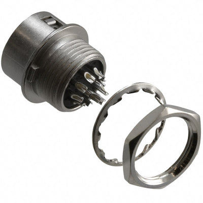 HR10A-10R-12P(73) by Hirose Electric Co Ltd - CONNECTOR RECPT MALE 12P SOLDER CUP