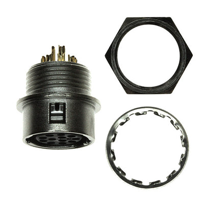 HR10A-10R-12S(72) by Hirose Electric Co Ltd - CONNECTOR RECPT FMALE 12P SOLDER CUP