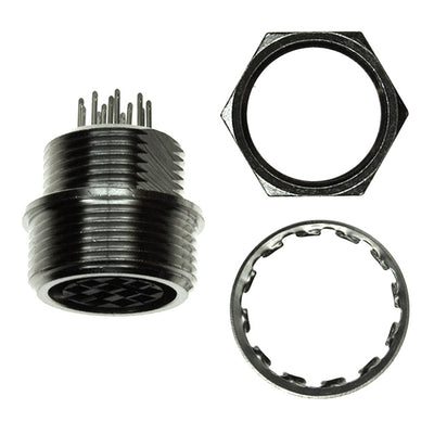HR10A-10TR-12SB(73) by Hirose Electric Co Ltd - CONNECTOR RECPT FMALE 12P SILVER SLDR