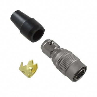 HR10A-7P-4S(73) by Hirose Electric Co Ltd - CONNECTOR PLUG FMALE 4P SOLDER CUP