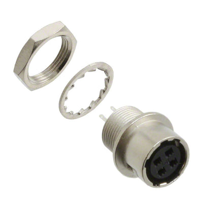HR10A-7R-4SB(73) by Hirose Electric Co Ltd - CONNECTOR RECPT FMALE 4POS SILV SOLDER