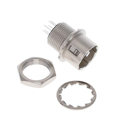 HR10A-7R-6PB(73) by Hirose Electric Co Ltd - CONNECTOR RECPT MALE 6POS SILVER SLDR
