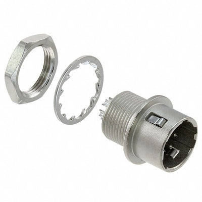 HR10A-7R-6P(73) by Hirose Electric Co Ltd - CONNECTOR RECPT MALE 6P SILV SLDR CUP