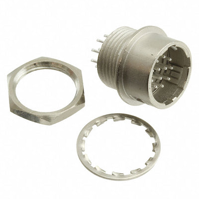 HR10G-10R-12PB(71) by Hirose Electric Co Ltd - CONNECTOR RECPT MALE 12P SILVER SOLDER