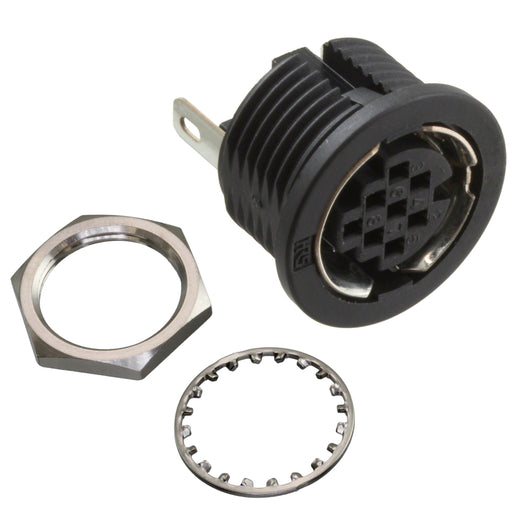 HR12-10R-8SC(71) by Hirose Electric Co Ltd - CONNECTOR RECPT HSNG FMALE 8POS PNL MT