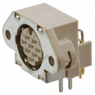 HR212-10R-8SDL(72) by Hirose Electric Co Ltd - CONNECTOR RECPT FMALE 8POS GOLD SOLDER