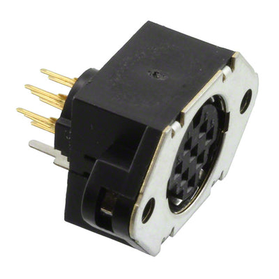 HR212-10R-8SD(74) by Hirose Electric Co Ltd - CONNECTOR RECPT FMALE 8POS GOLD SOLDER
