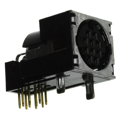 HR212-10RC-10SDL(74) by Hirose Electric Co Ltd - CONNECTOR RECPT FMALE 10POS GOLD SLDR